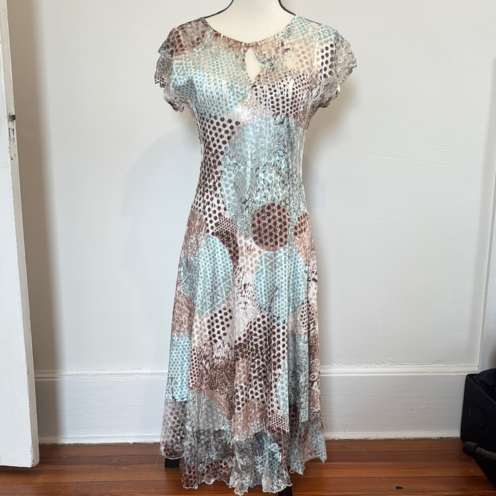 Komarov Elegant Multi-Color Women's Dress